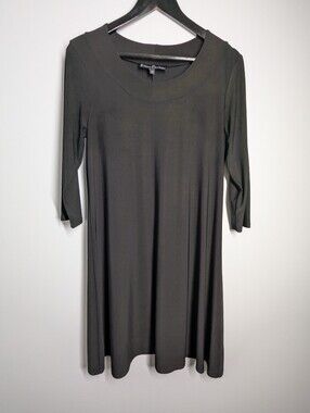 Women's 3/4" Sleeved Boat Neck Dress